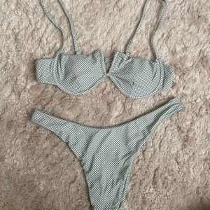 NEW SUNNY BUNNY SWIM CO BIKINI SET